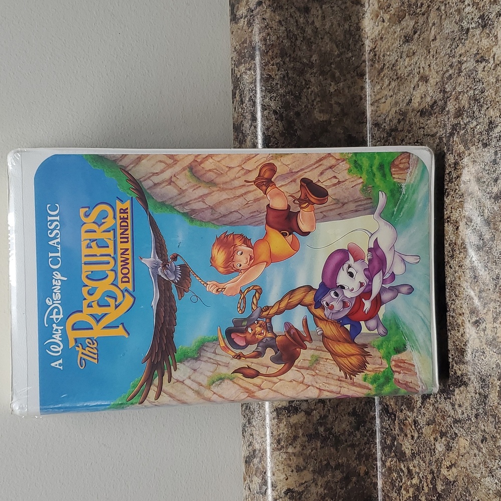 🏠 Walt Disney Classic The Rescuers Down Under VHS